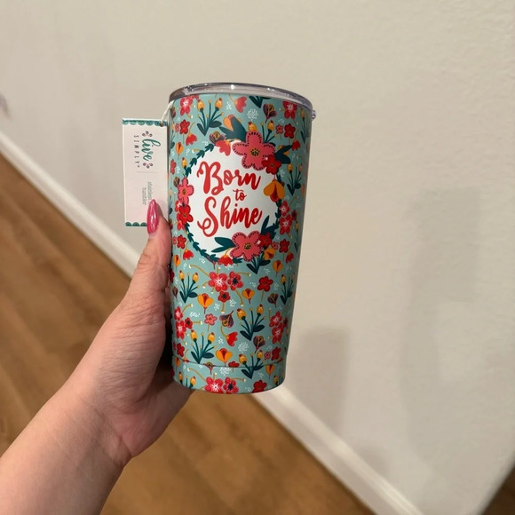 NWT STAINLESS STEEL TUMBLR - Picture 1 of 5